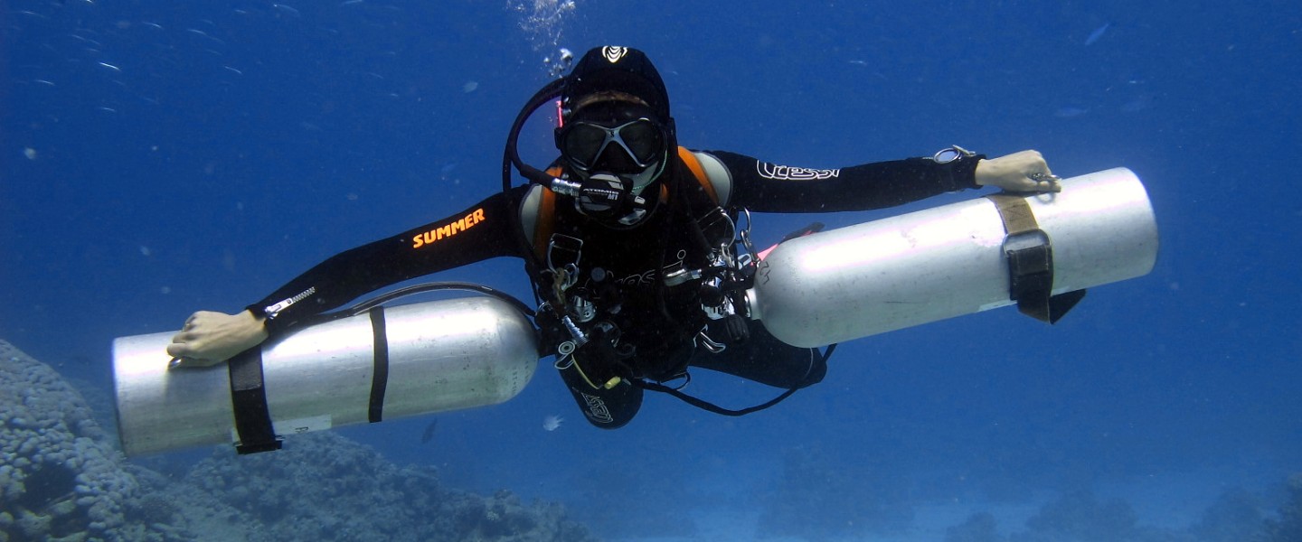 Kurz PADI Sidemount Diver